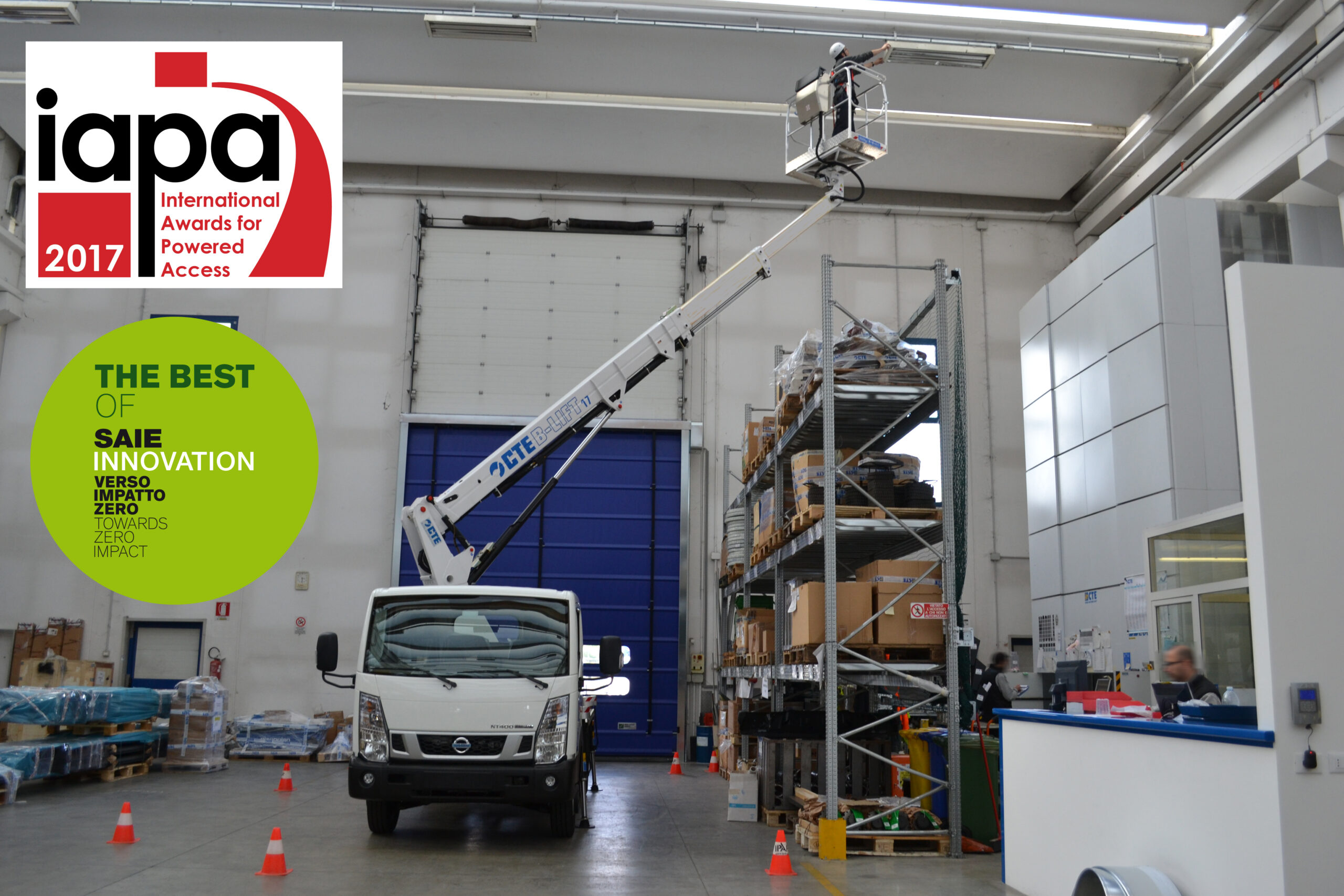 IM FOKUS: CTE B-LIFT 17E – die batteriebetriebene Arbeitsbühne