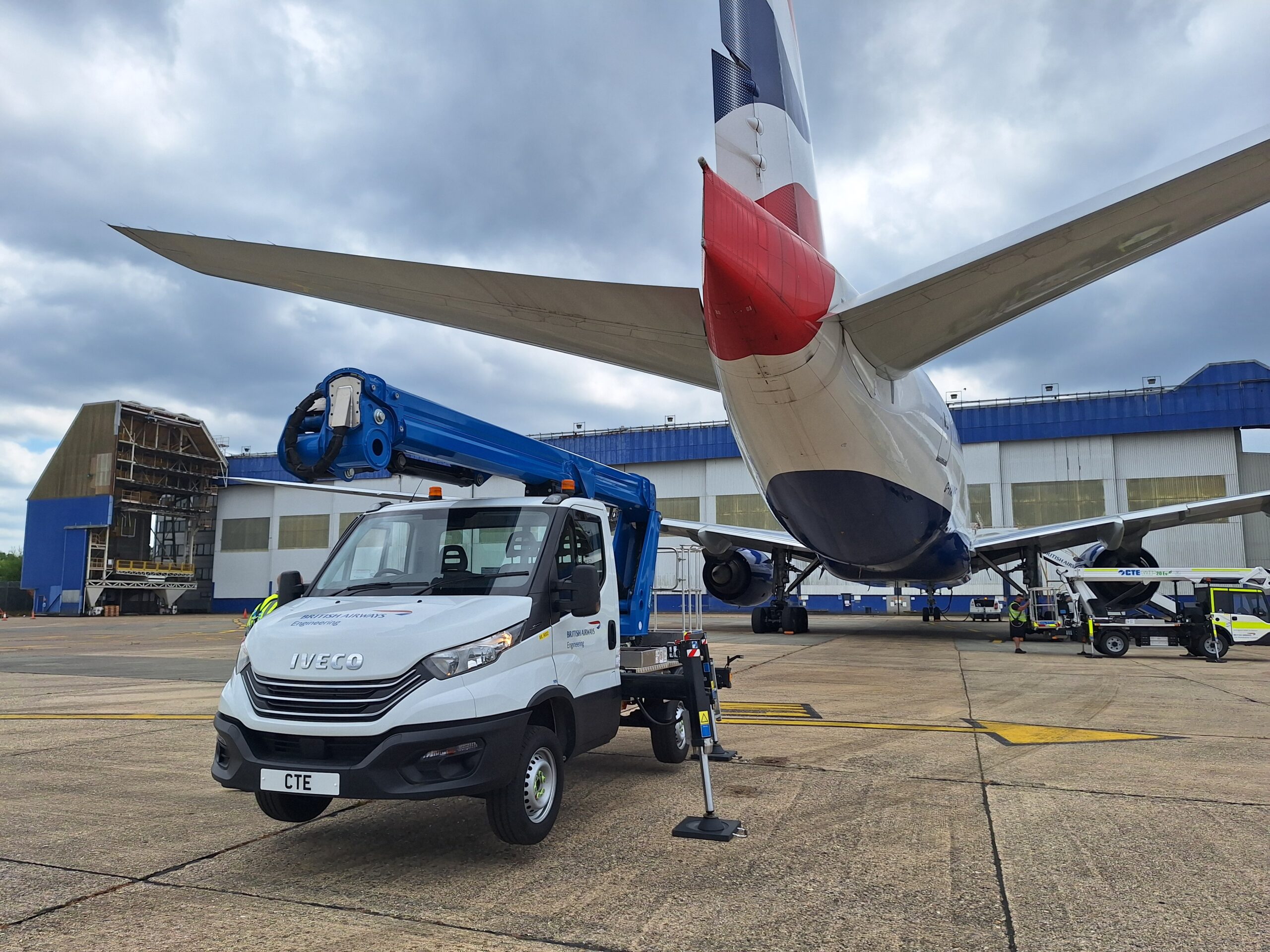 Consegna di MP 24 C a British Airways